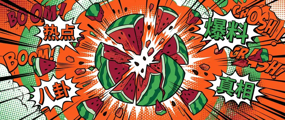 今日看料-每日热门内幕报道|爆料最新素材|全网独家发布 今日头瓜爆炸漫画横幅