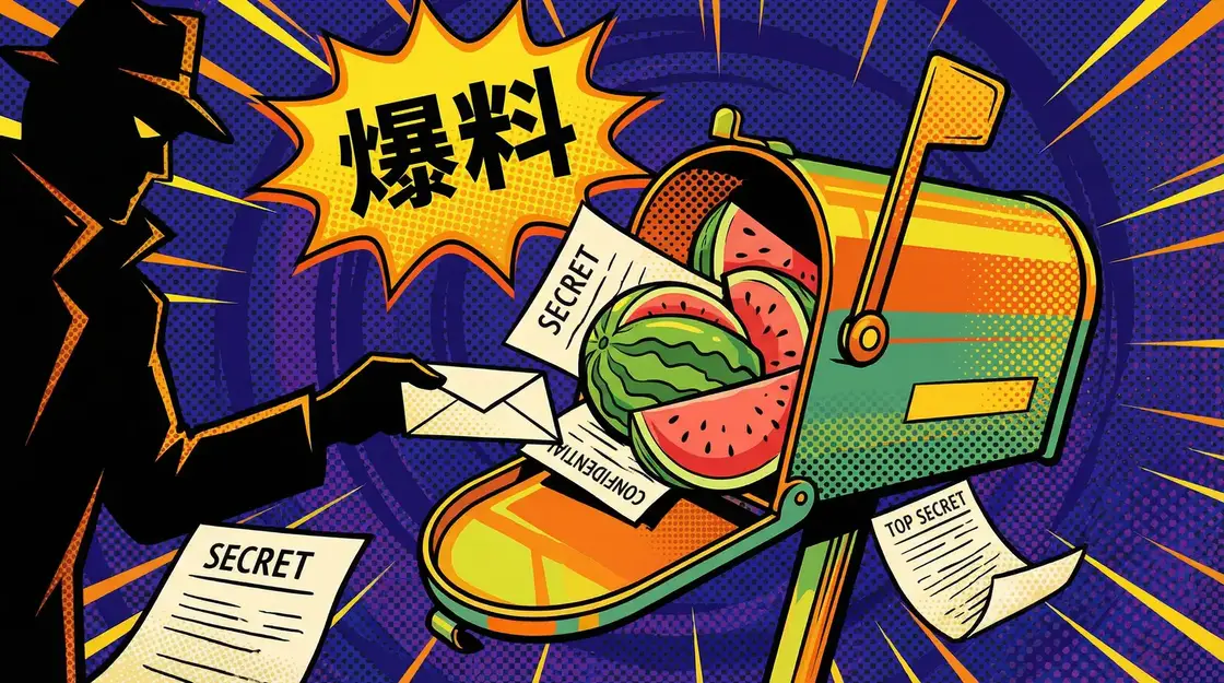 今日看料-每日热门内幕报道|爆料最新素材|全网独家发布 匿名爆料通道漫画插图